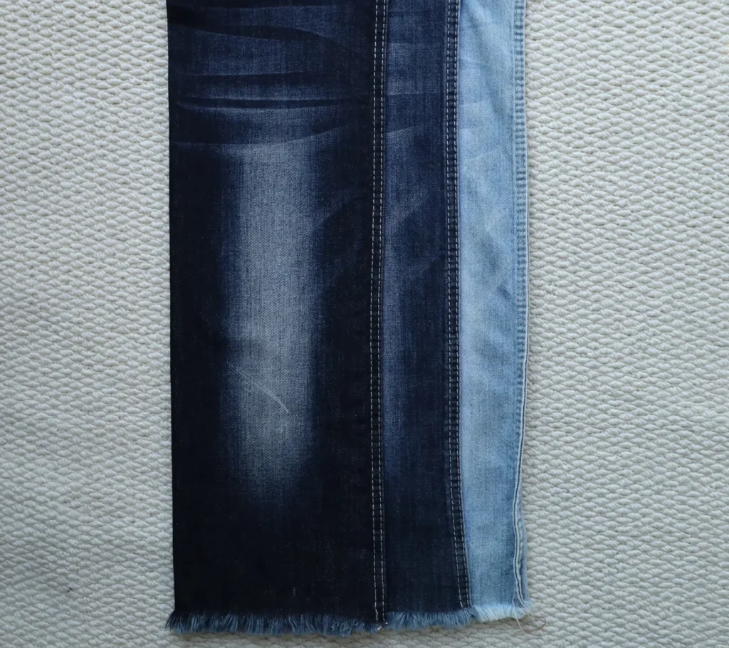 10S Medium Grey + Blue + Grey Denim 061 fabric image 1