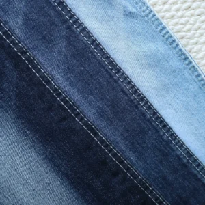 10S Medium Grey + Blue + Grey Denim 061 fabric image 2