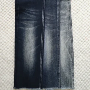 10S Deep Black + Black + Blue Denim 085-325 fabric image 1