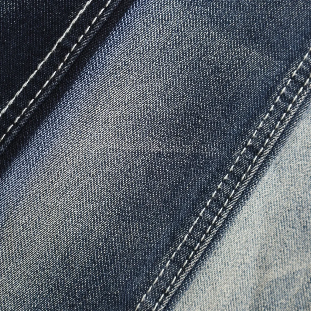 10S Deep Black + Black + Blue Denim 085-325 fabric image 2