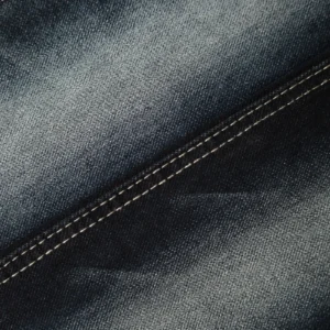10S Deep Black + Black + Blue Denim 085-541436 fabric image 2