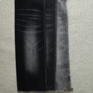 10S Deep Black + Black Denim 089-331 fabric image 1