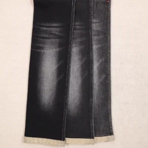 10S Deep Black + Black Denim 093-541+5 fabric image 1