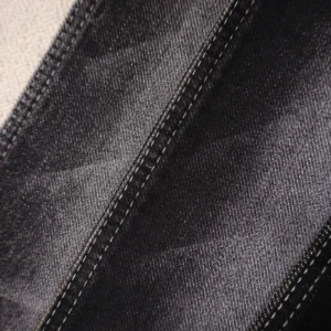 10S Deep Black + Black Denim 093-541+5 fabric image 2