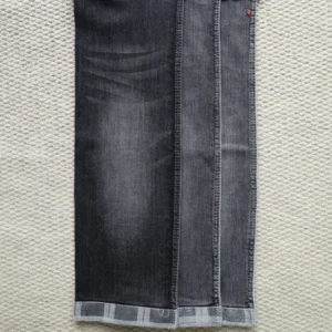 12S Mercerized Black + Black Denim 1056-3 fabric image 1