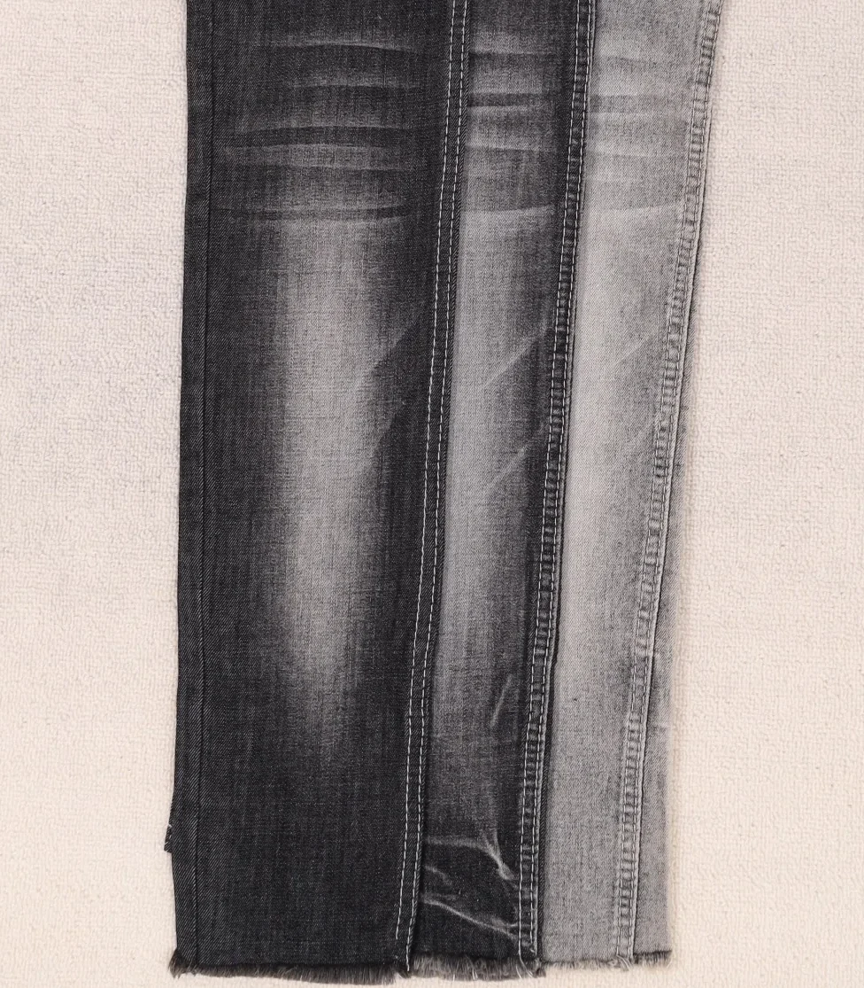 16S Deep Indigo Blue Stretch Slub Denim 1083
