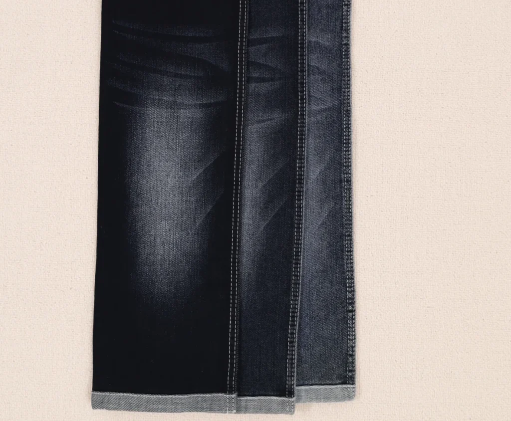 10S Blue + Grey Denim 1100 fabric image 1