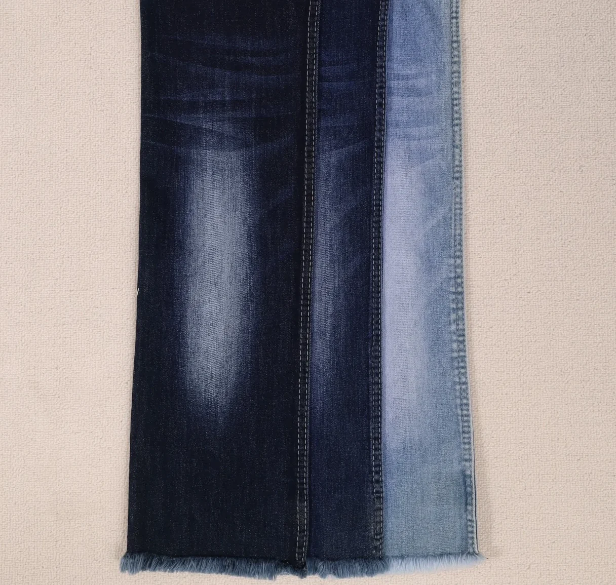 10S Blue Stretch Denim 1219 – Durable Slub Texture Fabric