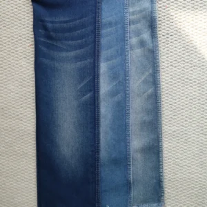 10S Mercerized Black + Black Denim 173 fabric image 1