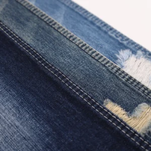 10S Deep Indigo Blue + Dark Indigo Blue + Blue + Grey Denim 266 fabric image 2