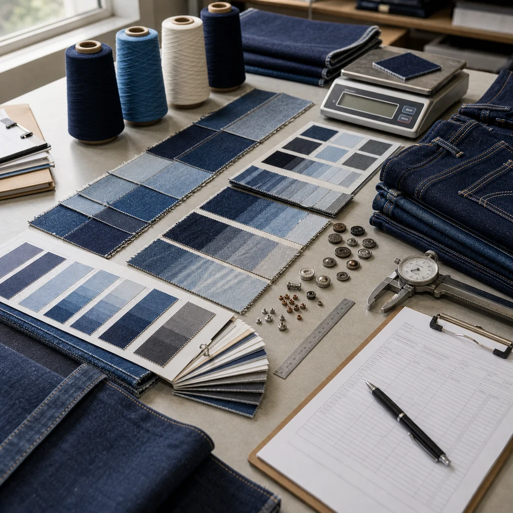 How to Vet Denim Manufacturers: A Buyer’s Practical Checklist Sample & Quality Control Flow body image
