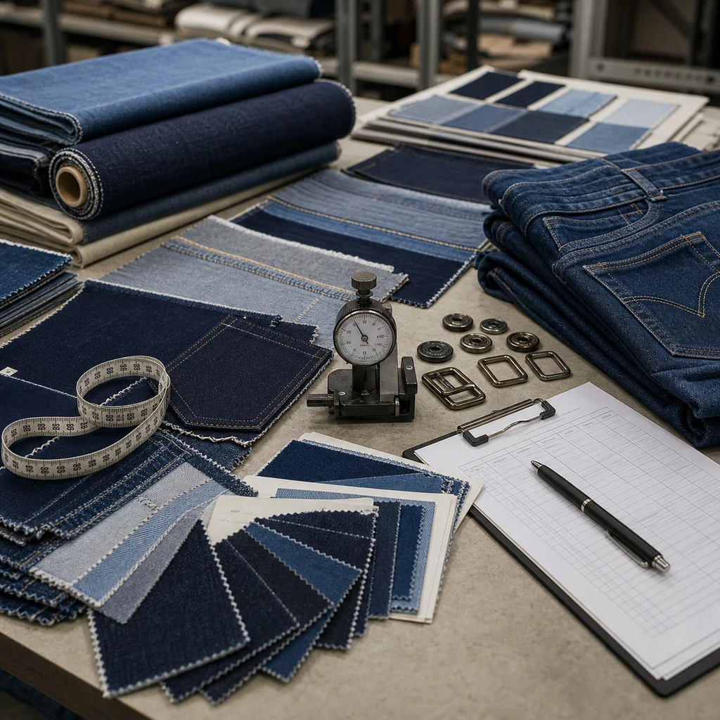 Jeans Manufacturer Sourcing: A Procurement Checklist Sampling and Pre-Shipment Checks body image