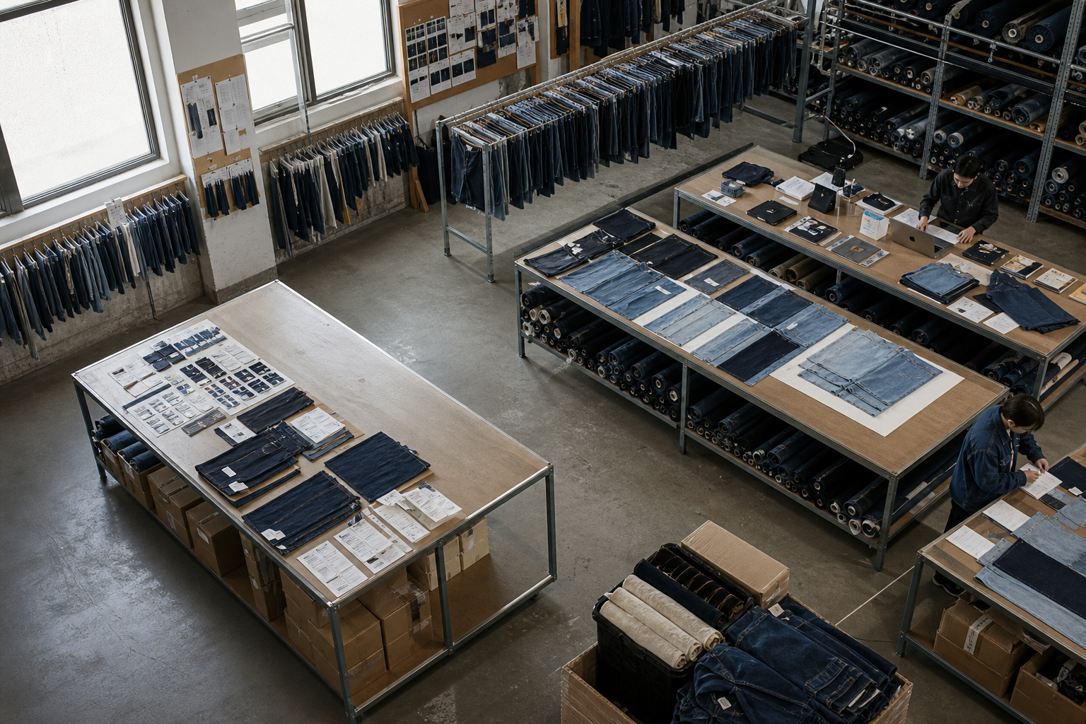 How to Source a True Custom Denim Manufacturer: A Buyer’s Checklist factory process body image