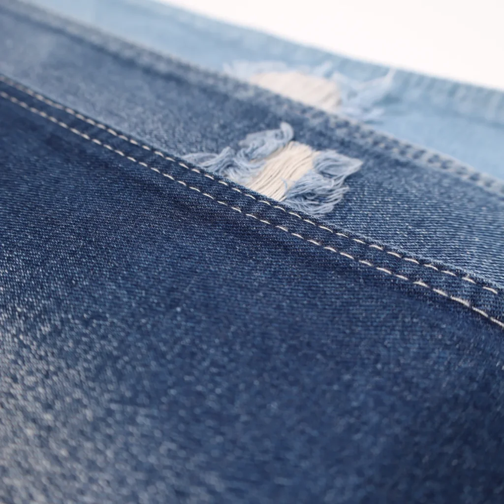 10S Deep Indigo Blue + Dark Indigo Blue + Blue Denim 6309 fabric image 2