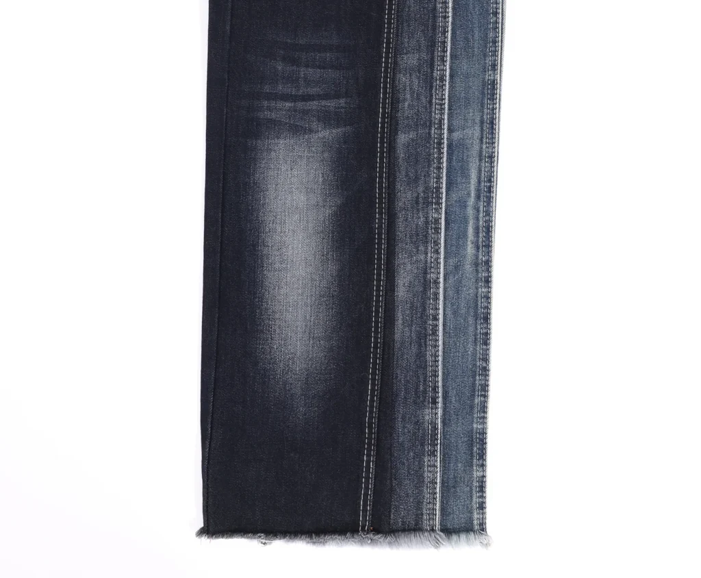 7S Extra Deep Indigo Blue + Deep Indigo Blue + Dark Indigo Blue + Blue + Grey Denim 6602 fabric image 1