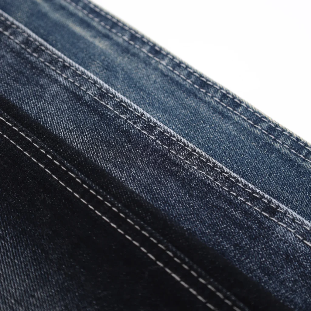 7S Extra Deep Indigo Blue + Deep Indigo Blue + Dark Indigo Blue + Blue + Grey Denim 6602 fabric image 2