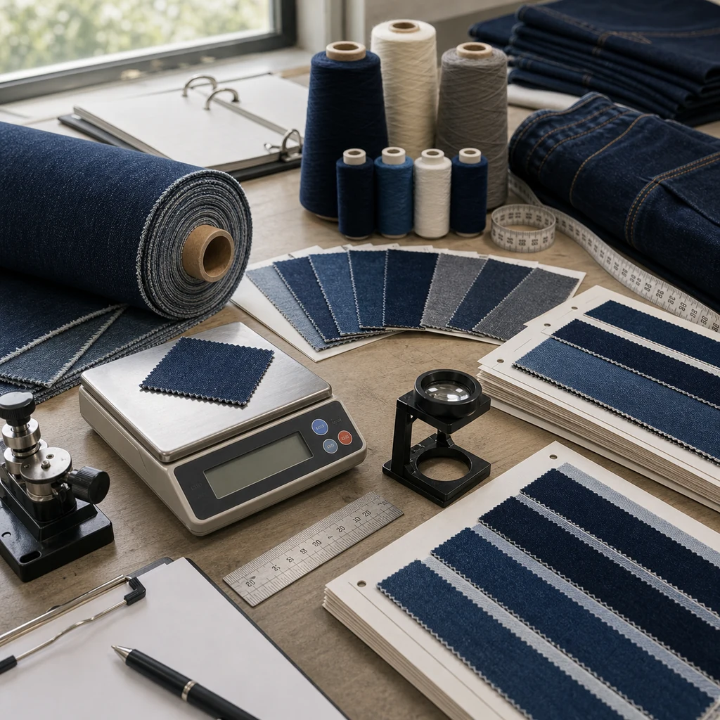Denim Material Manufacturers: Sourcing & Quality Control Specification Table body image