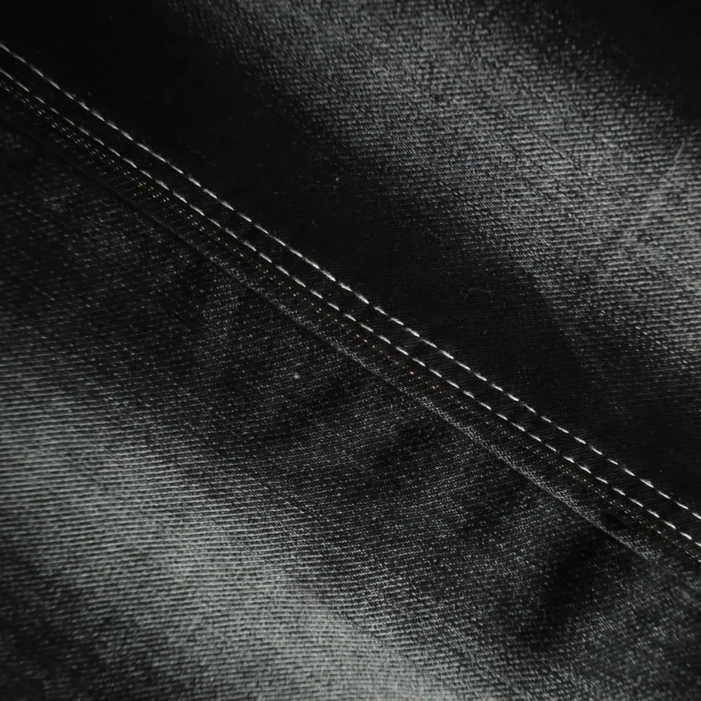 10S Black Denim A2531-440436 fabric image 2