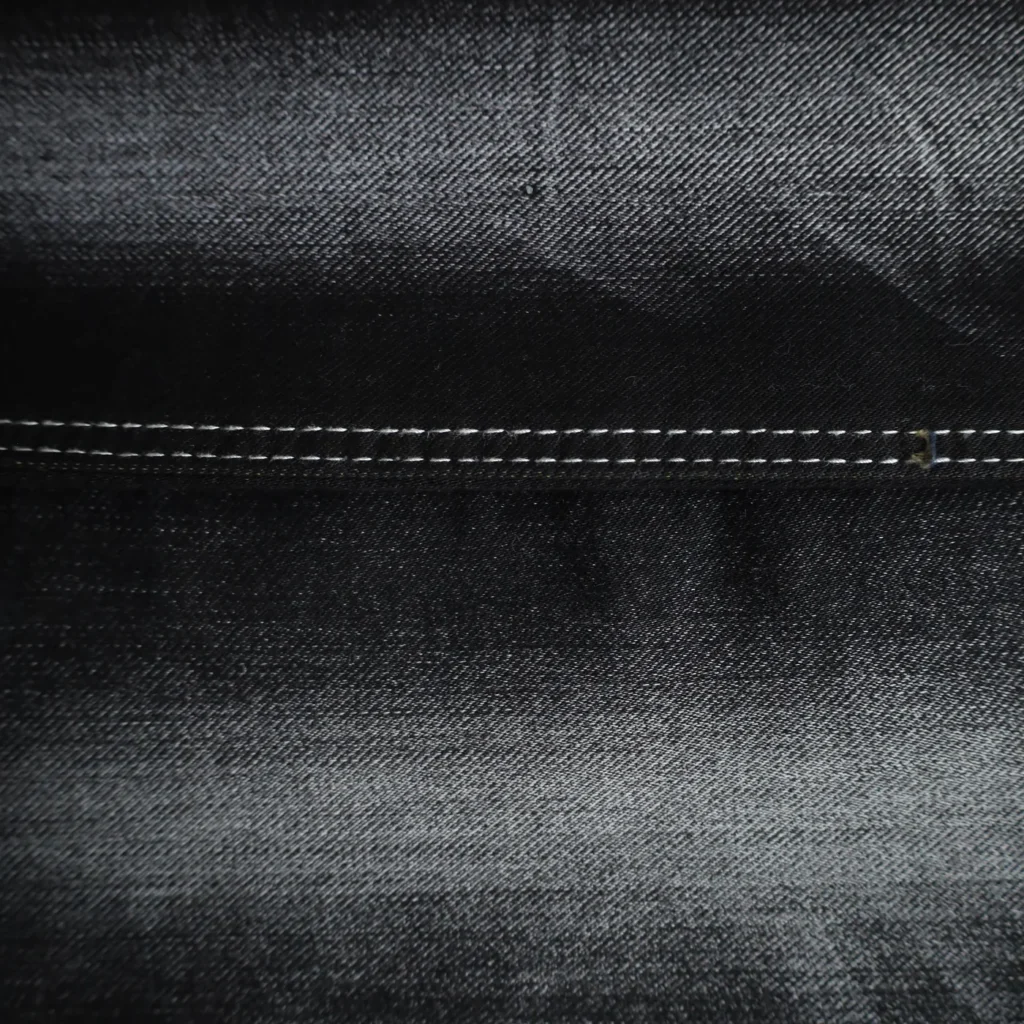 10S Black Denim A2531-B15 fabric image 2