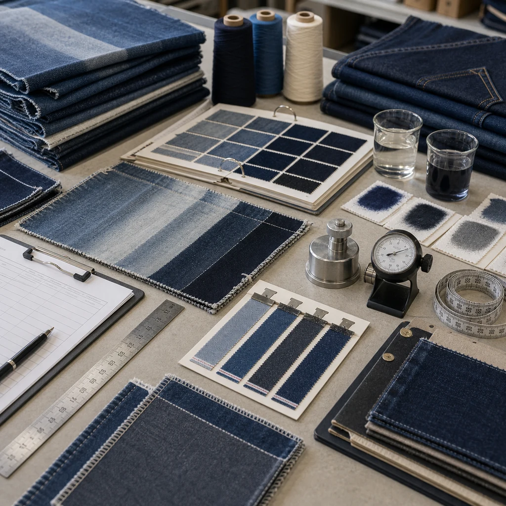 How to Choose the Right Denim Manufacturer: A Procurement Guide Sampling & Quality Control Steps body image