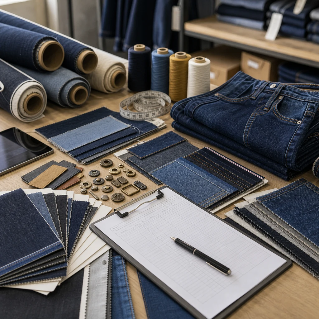 Jeans Manufacturer Sourcing: A Procurement Checklist Fast Quote Checklist body image