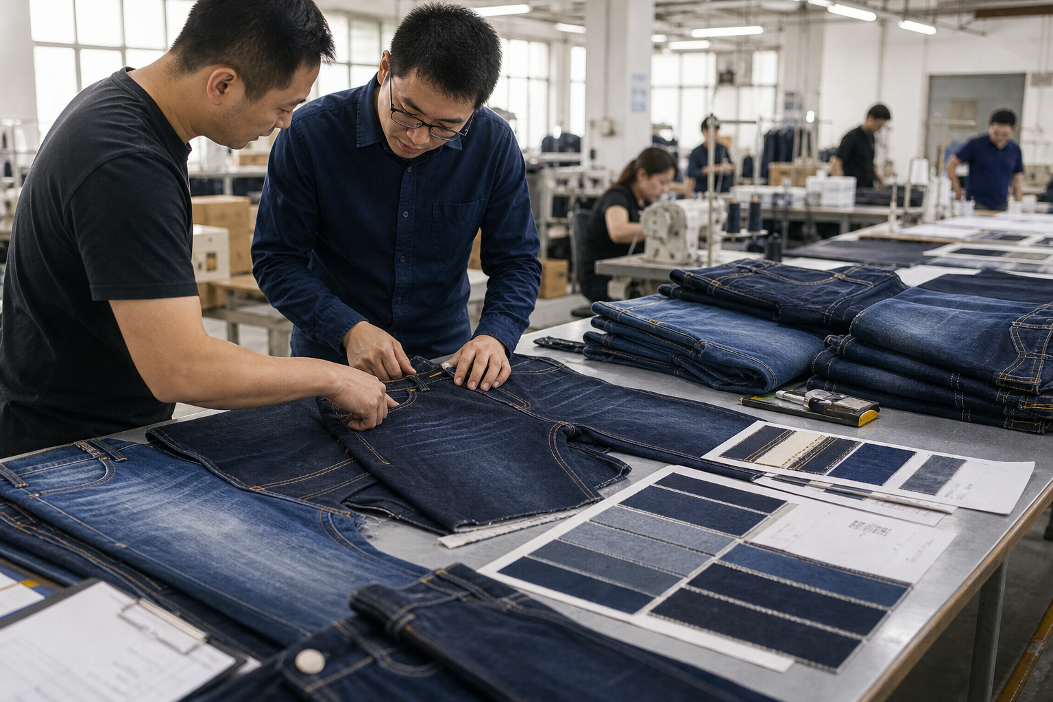 Wholesale Jeans Manufacturers: A Buyer’s Guide macro texture body image
