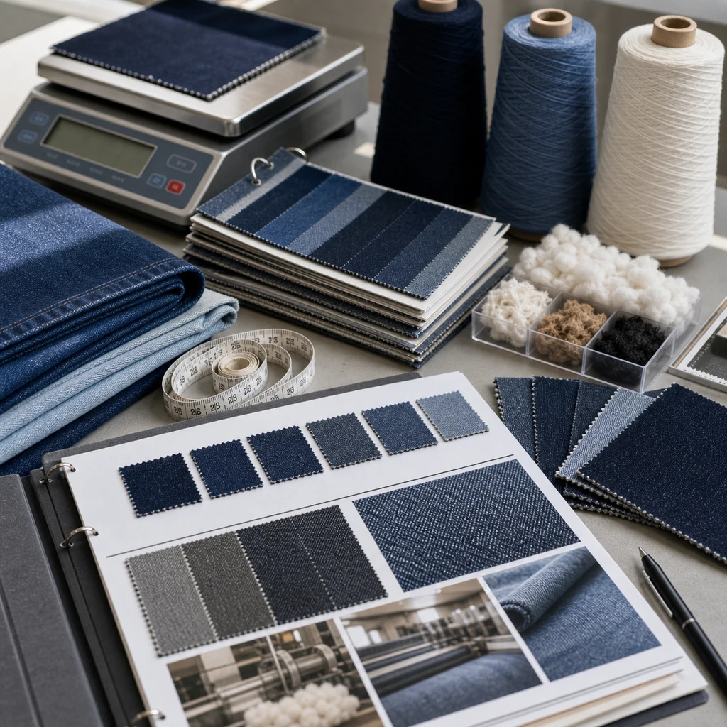 Denim Material Manufacturers: Sourcing & Quality Control Define Your Fabric Brief body image