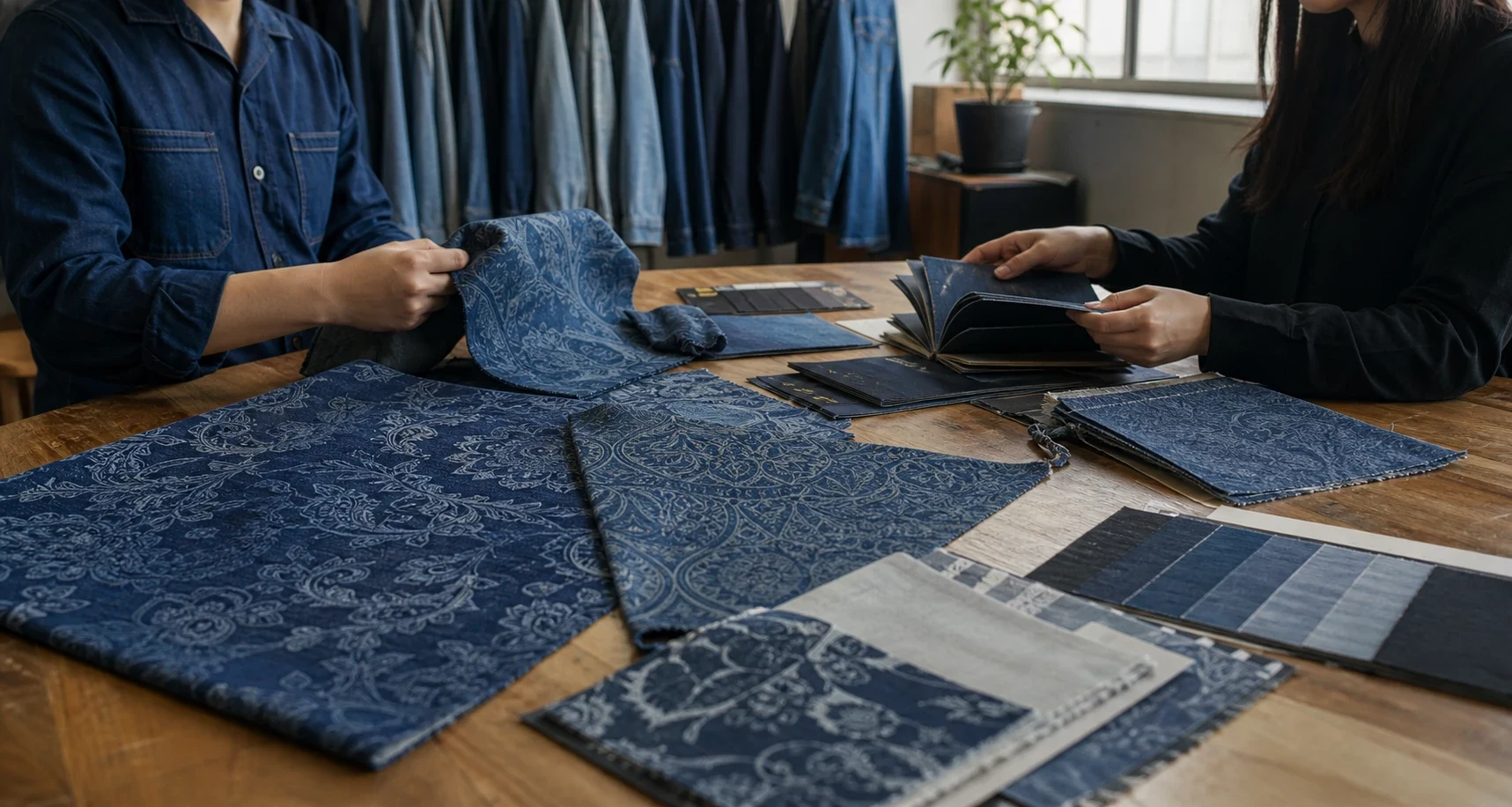 Paisley Jacquard Denim: Heritage Motifs for Modern Denim Collections Artwork Ownership, Sampling, and Bulk QC body image