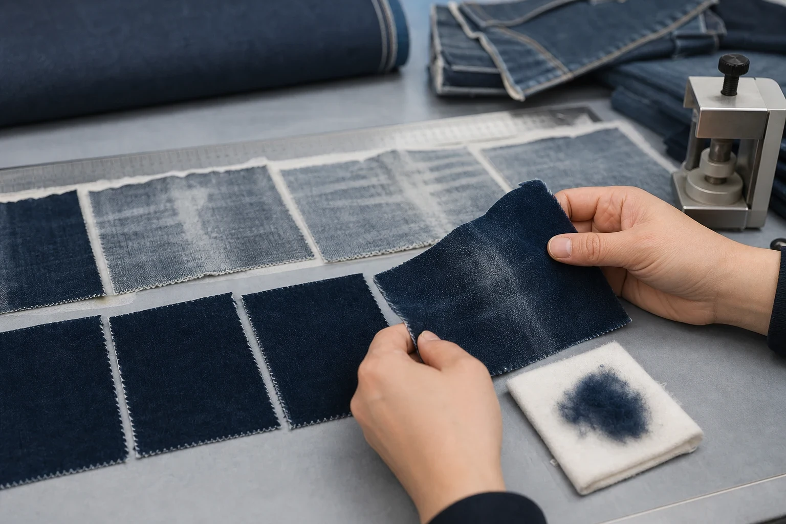 How to Test Flocked Denim Before Bulk Production Supplier Signoff Package Before Bulk body image