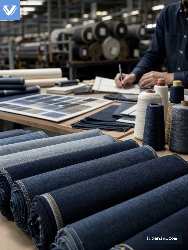 Tissu denim MOQ expliqué : Stock, développement personnalisé et seuils de coûts