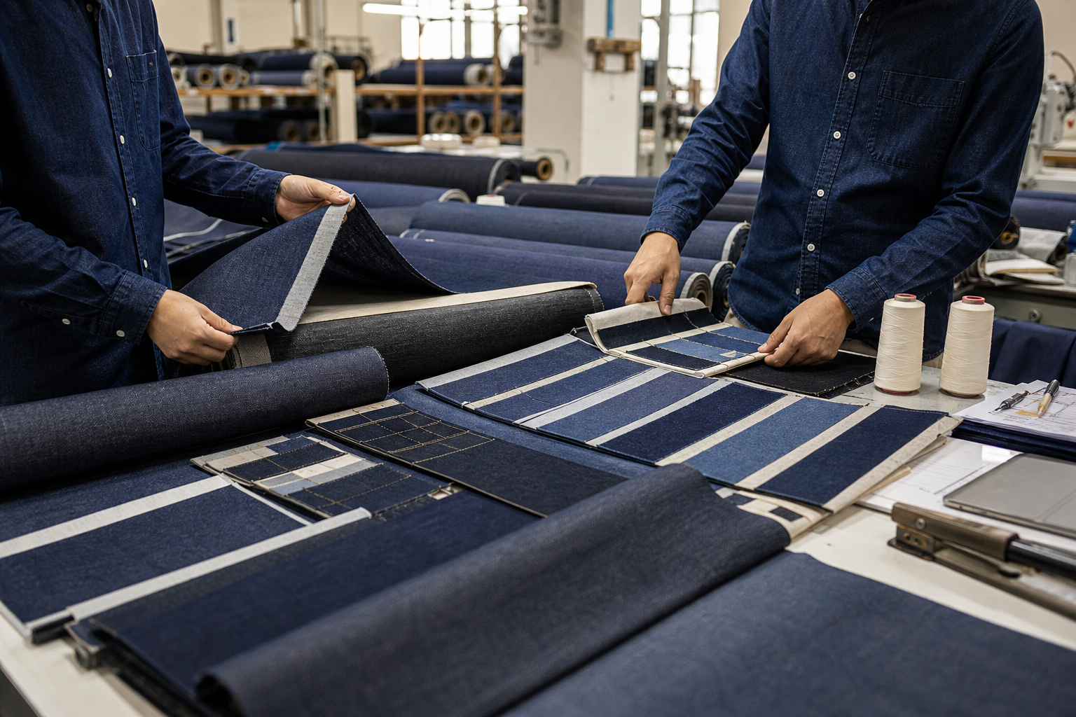 Denim Fabric Wholesale: A Practical Sourcing Guide for Clothing Brands factory process body image