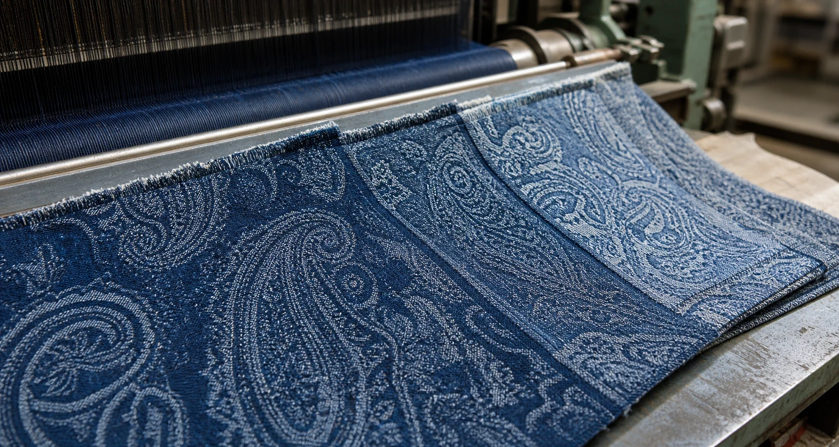 Paisley Jacquard Denim: Heritage Motifs for Modern Denim Collections What Paisley Jacquard Denim Is body image