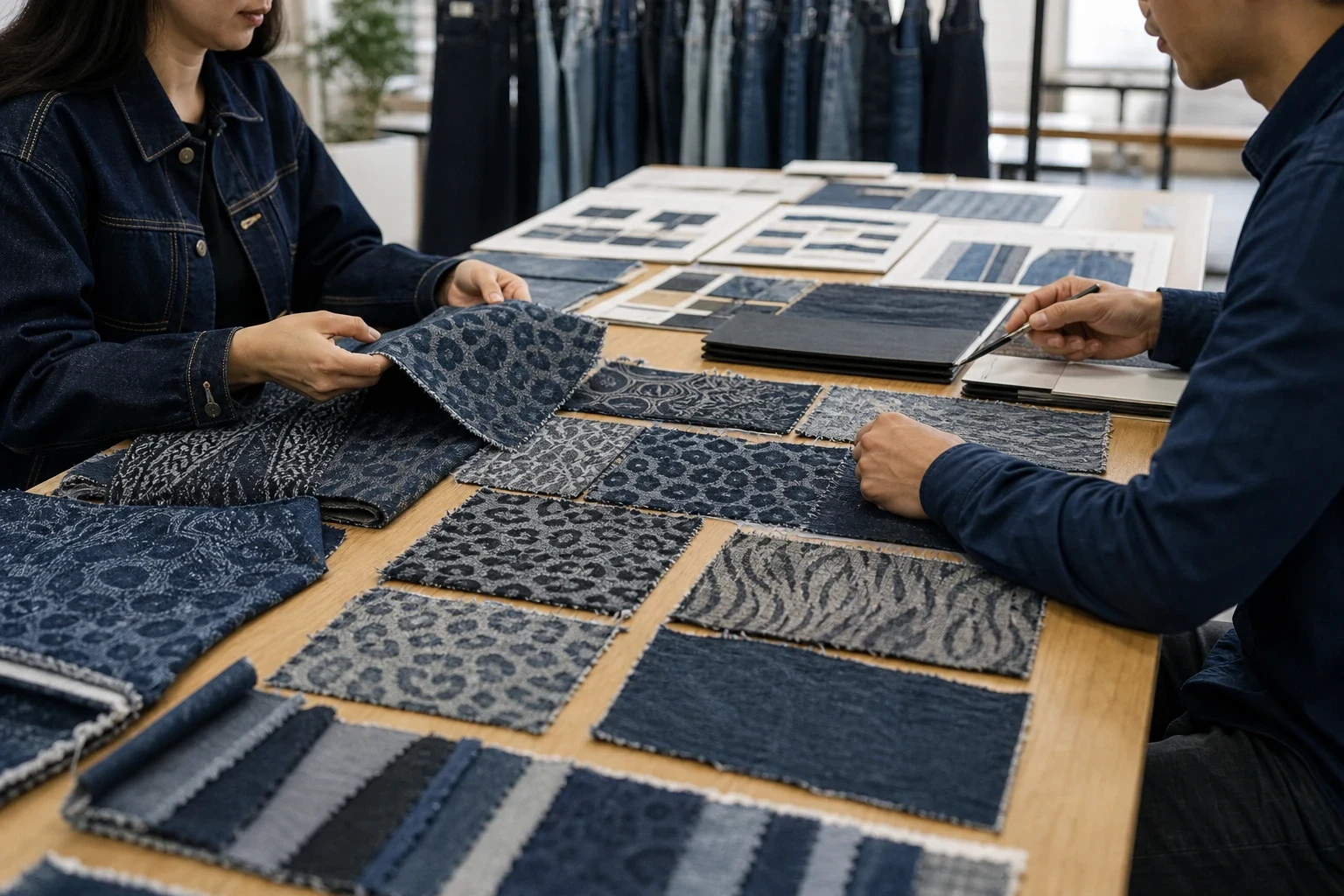 Animal Jacquard Denim: From Motif Selection to Production-Ready Fabric Artwork Ownership, Exclusivity, and Sampling body image