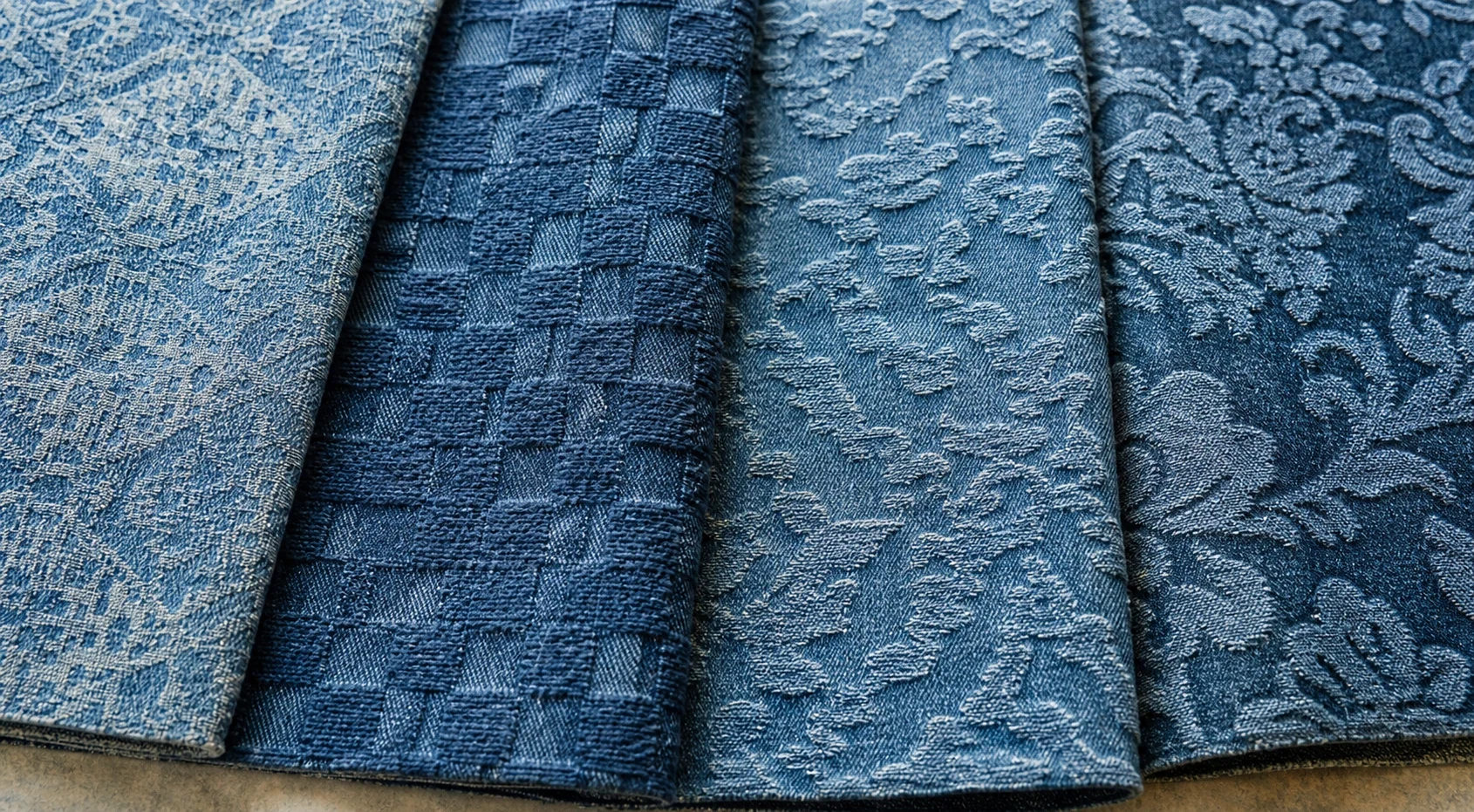 Textured Jacquard Denim: Structure, Handfeel and Bulk Quality Control Yarn Texture vs Weave Texture vs Finish Texture body image