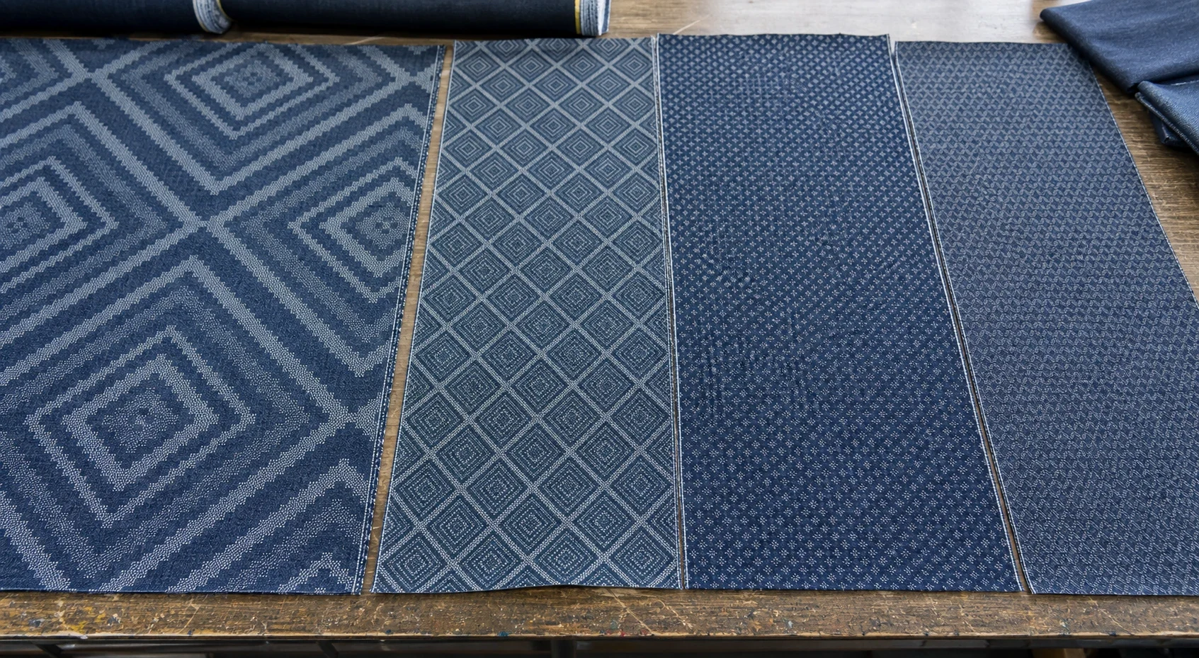 Geometric Jacquard Denim: Pattern Scale, Wash Effects and Buyer QC Common Motif Families and Repeat Scales body image