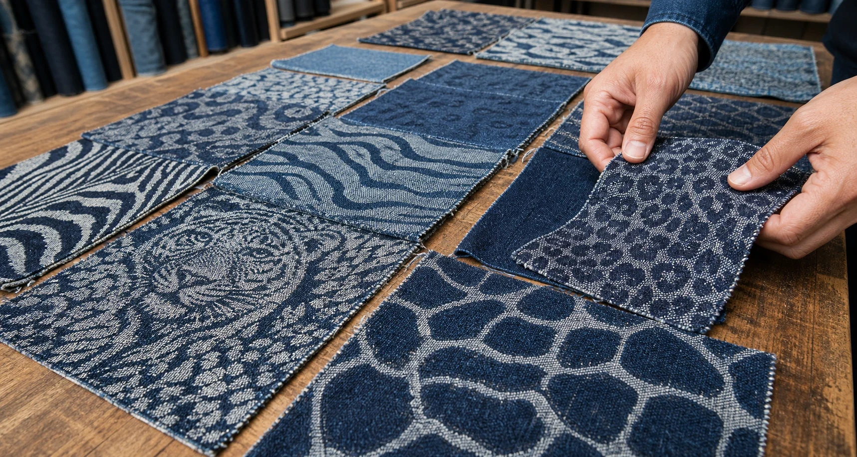 Animal Jacquard Denim: From Motif Selection to Production-Ready Fabric What Animal Jacquard Denim Is body image