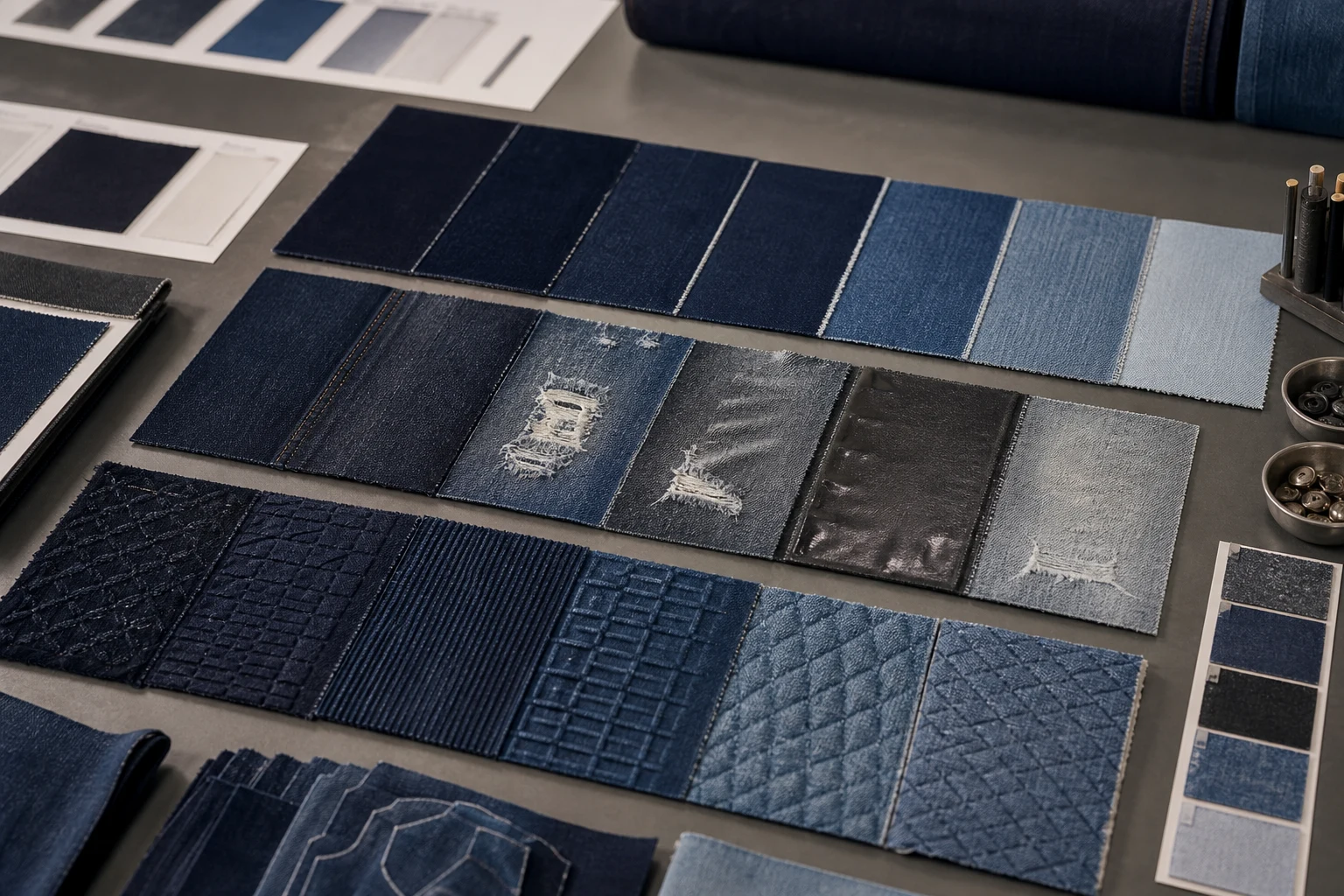 Denim color and finish options increasing sourcing complexity