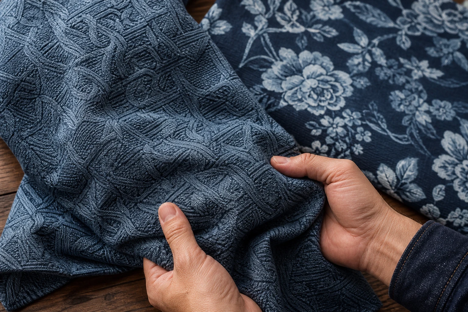 Jacquard Denim vs Printed Denim: Which Surface Effect Fits Your Which method is better for premium collections? body image