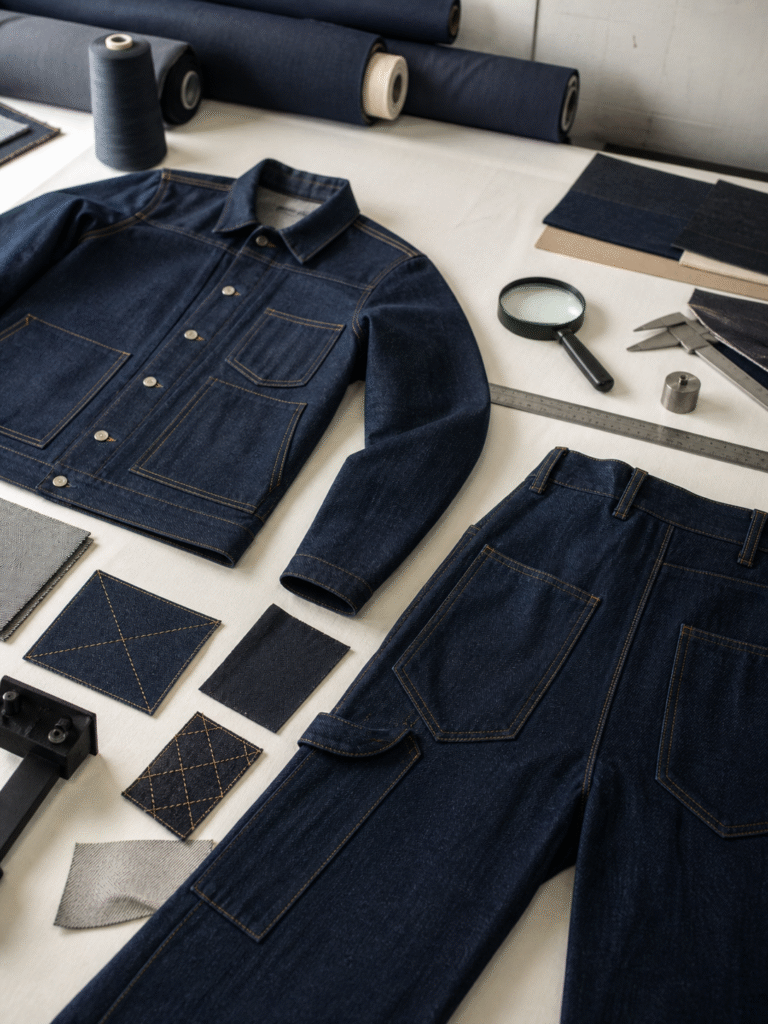Custom Denim Workwear Manufacturer: Fabric, Construction and Bulk QC Guide